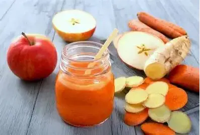 Apple ginger kombucha